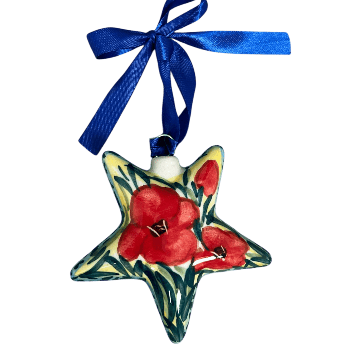 Ornament, Star, 3" in "Poppies in Bloom" by Manufaktura | K076S-JZ34