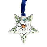 Ornament, Star, 3" in "Daisy Bouquet" by Manufaktura | K076S-TAB3