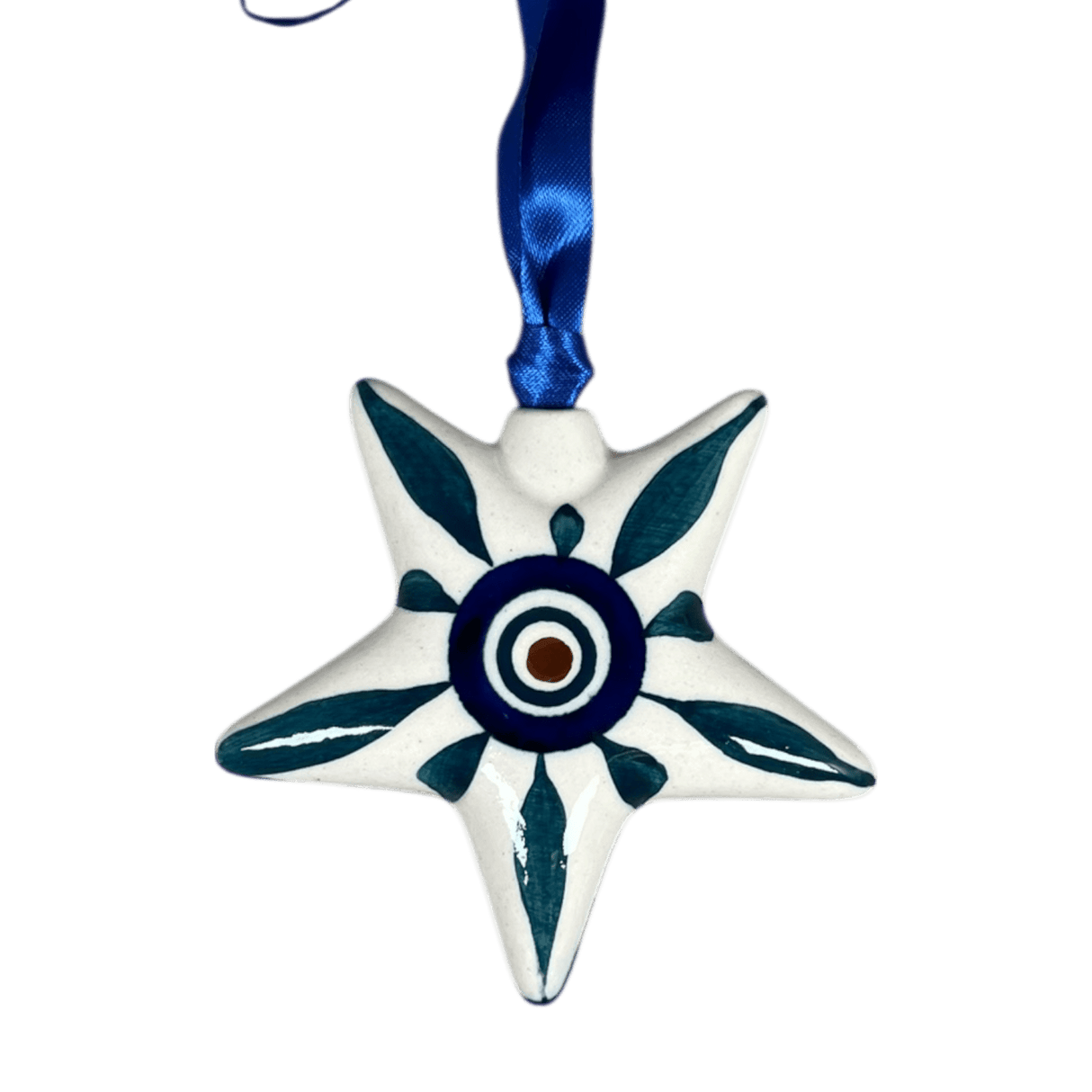 Ornament, Star, 3" in "Peacock" by Manufaktura | K076T-54