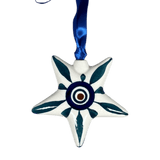 Ornament, Star, 3" in "Peacock" by Manufaktura | K076T-54