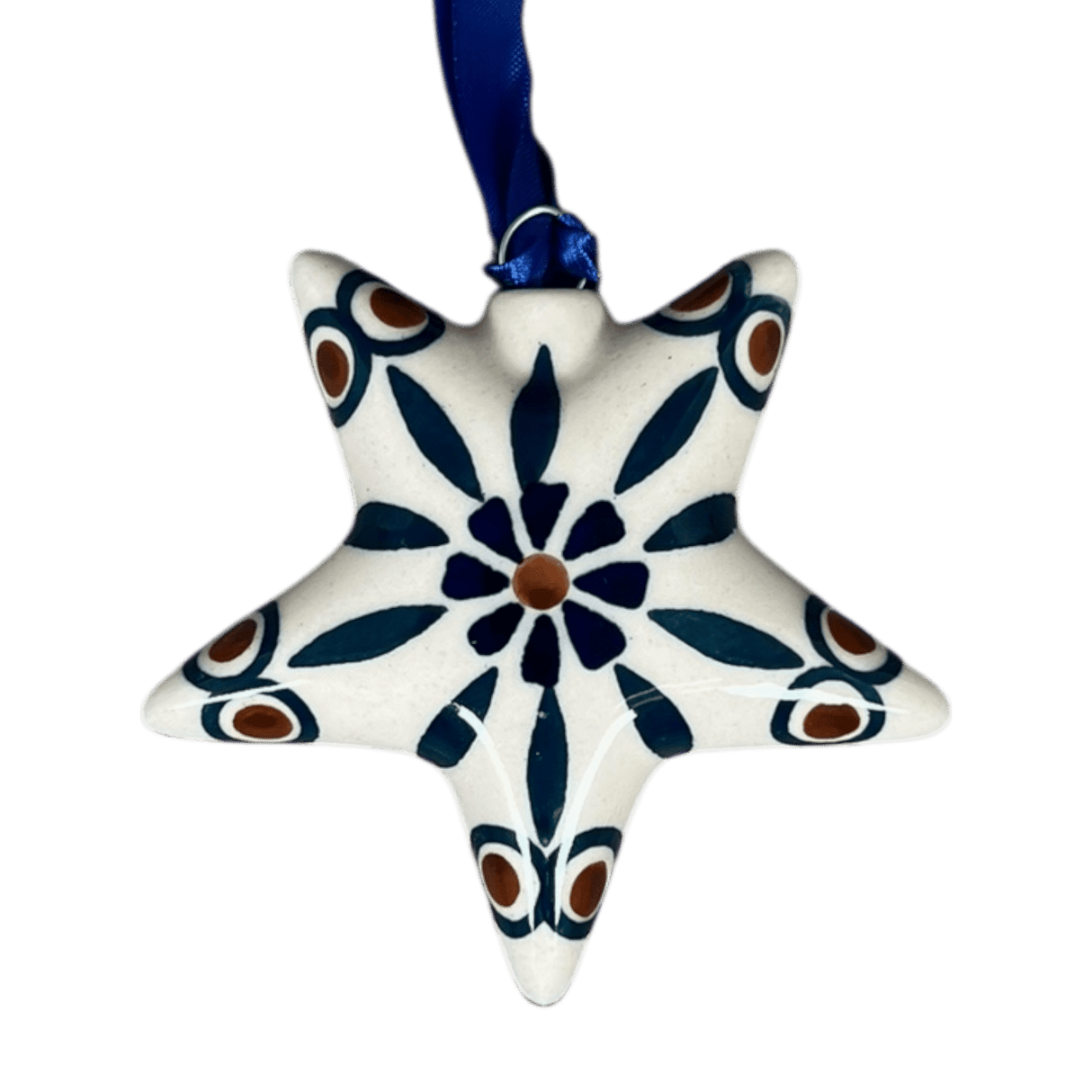 Ornament, Star, 3" in "Floral Peacock" by Manufaktura | K076T-54KK