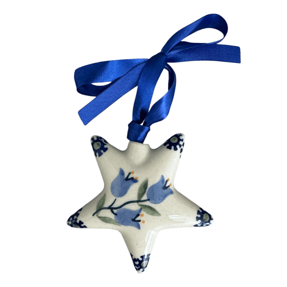 Ornament, Star, 3" in "Lily of the Valley" by Manufaktura | K076T-ASD