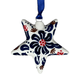 Ornament, Star, 3" in "Floral Fireworks" by Manufaktura | K076U-BSAS