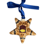 Ornament, Star, 3" in "Desert Sunrise" by Manufaktura | K076U-KLJ