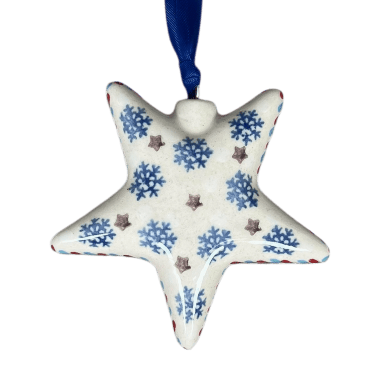 Ornament, Star, 3" in "Snowflake Love" by Manufaktura | K076U-PS01
