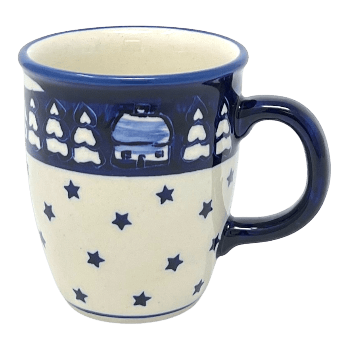 Mug, Mars Mug, 10oz Small in "Winter's Eve" by Manufaktura | K081S-IBZ