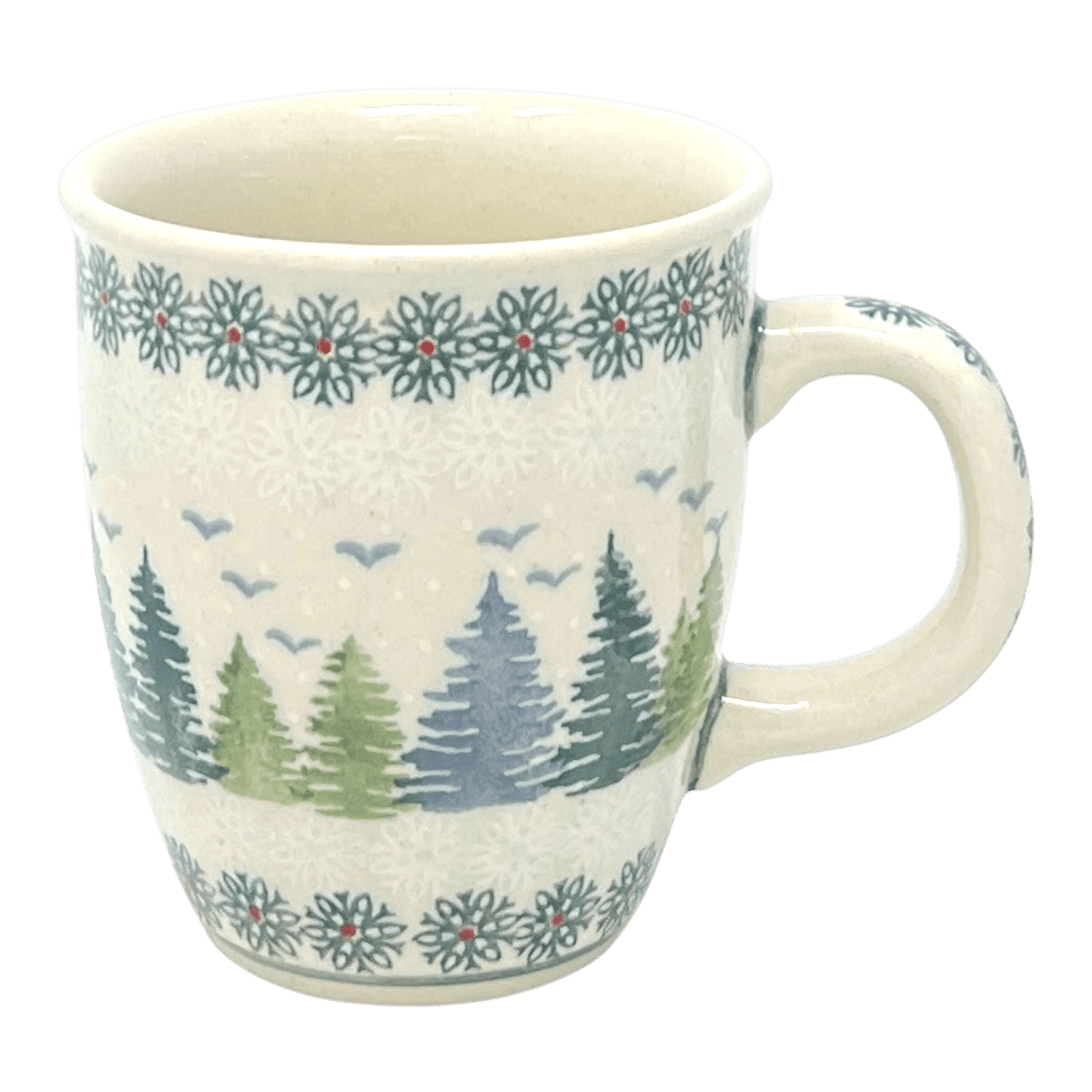 Mug, Mars Mug, 10oz Small in "Pine Forest" by Manufaktura | K081S-PS29
