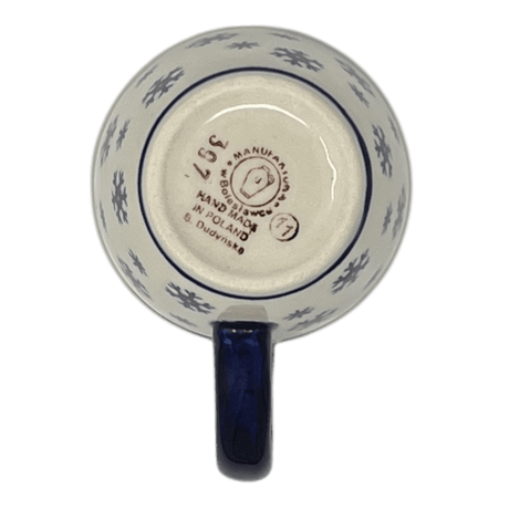 Mug, Mars Mug, 10oz Small in "Peaceful Snowfall" by Manufaktura | K081T-PZS