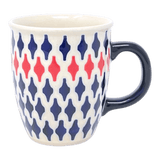 Mug, Mars Mug, 10oz Small in "Shock Waves" by Manufaktura | K081U-GZ42