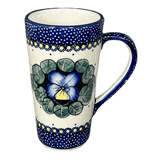 Mug, John's Mug, 12 oz in "Pansies" by Manufaktura | K083S-JZB