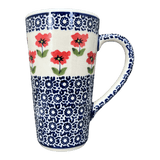Mug, John's Mug, 12 oz in "Poppy Garden" by Manufaktura | K083T-EJ01