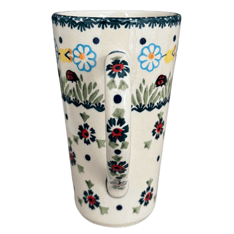 Mug, John's Mug, 12 oz in "Lady Bugs" by Manufaktura | K083T-IF45
