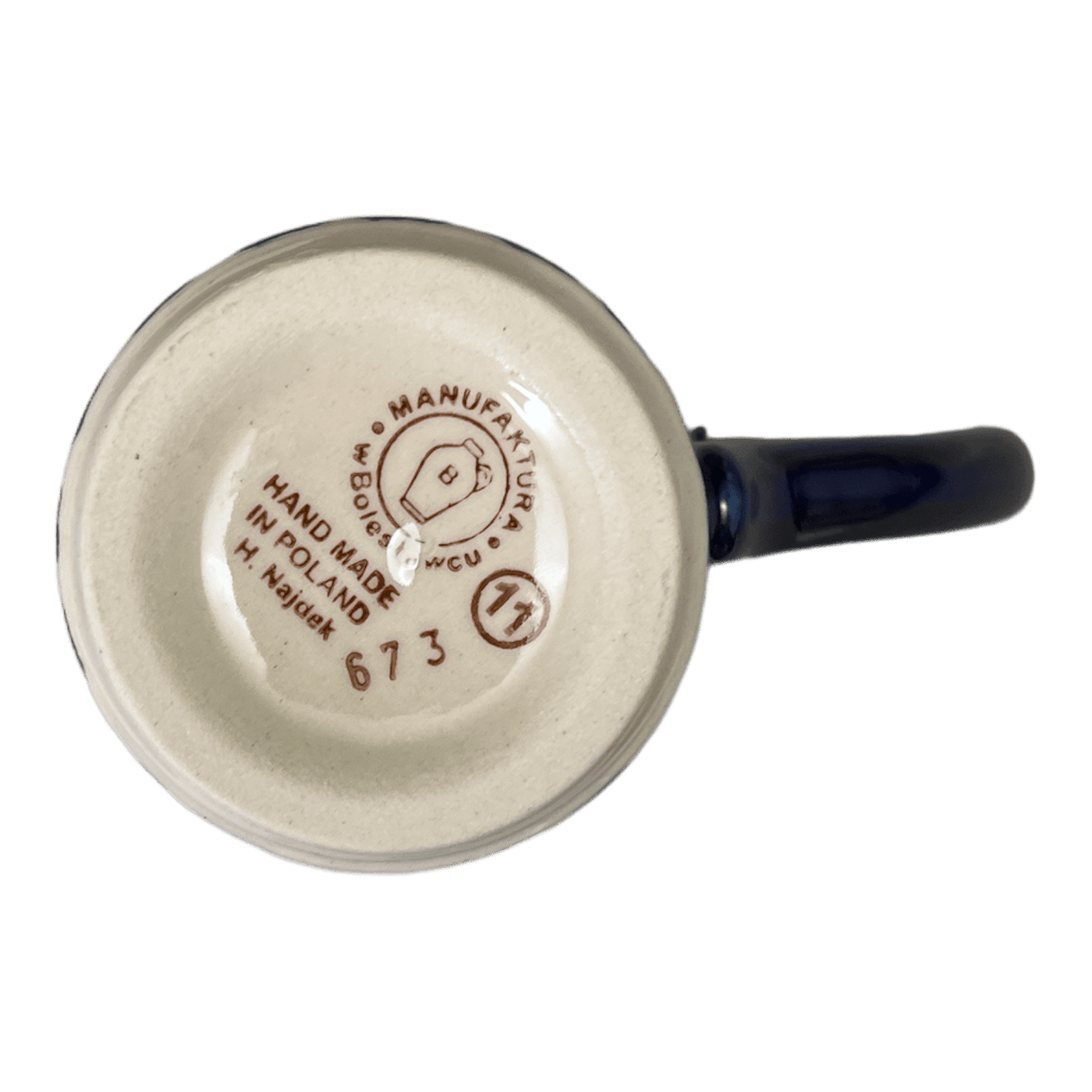 Mug, John's Mug, 12 oz in "Flower Power" by Manufaktura | K083T-JS14