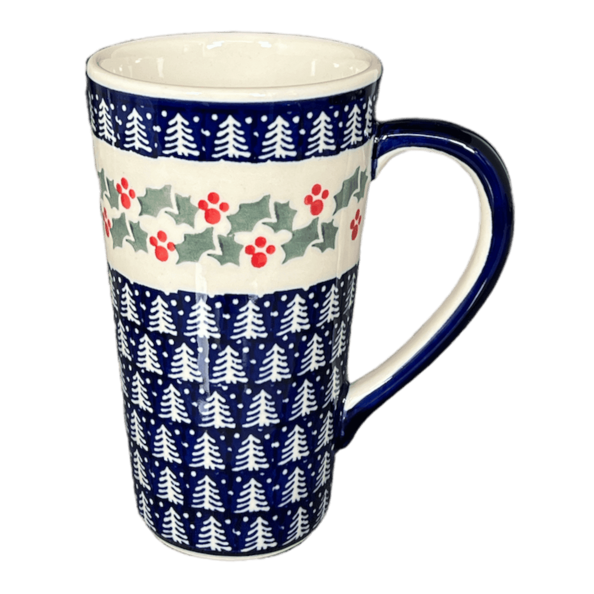 Mug, John's Mug, 12 oz in "Holiday Cheer" by Manufaktura | K083T-NOS2