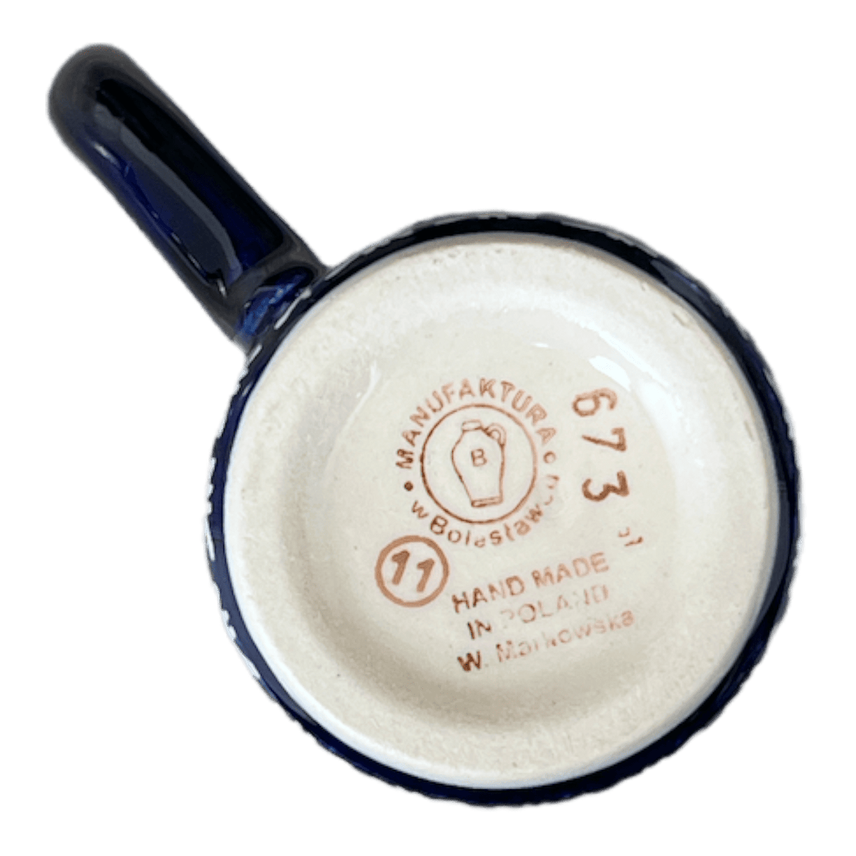 Mug, John's Mug, 12 oz in "Holiday Cheer" by Manufaktura | K083T-NOS2