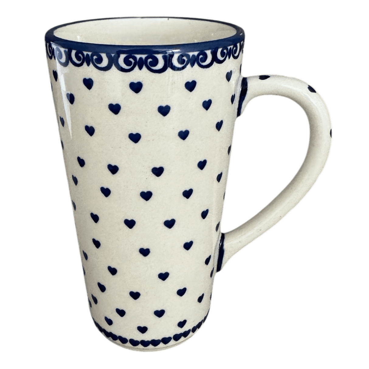 Mug, John's Mug, 12 oz in "Heartfelt Blue" by Manufaktura | K083T-PS02