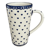 Mug, John's Mug, 12 oz in "Heartfelt Blue" by Manufaktura | K083T-PS02