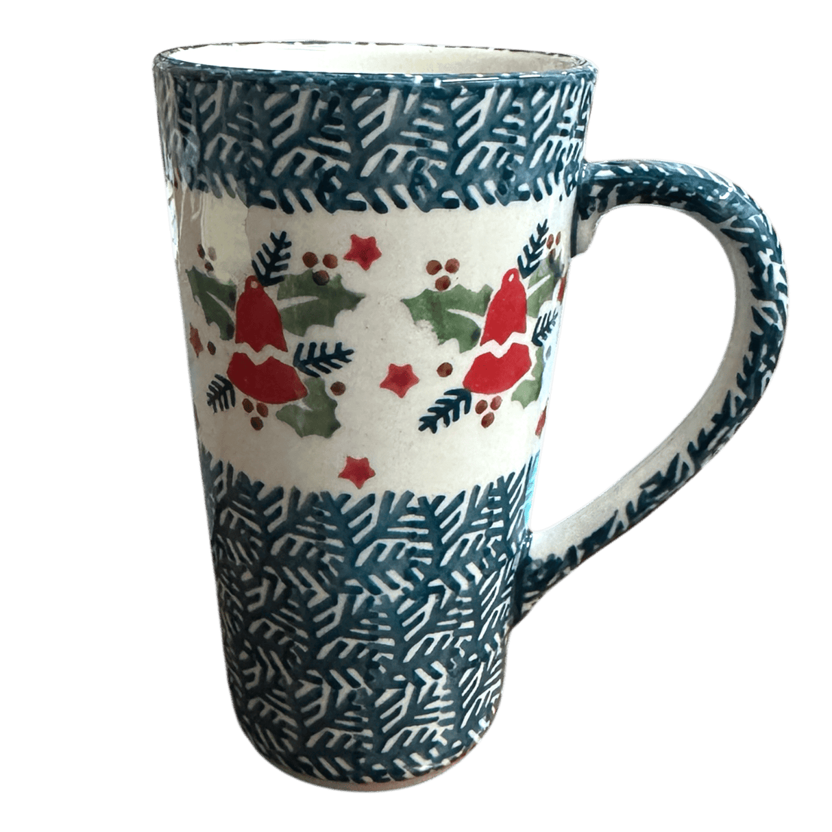Mug, John's Mug, 12 oz in "Evergreen Bells" by Manufaktura | K083U-PZDG