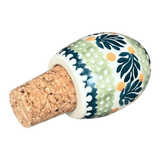 Wine Cork, Egg-Shaped, 2.75" in "Jungle Flora" by Manufaktura | K084T-DPZG