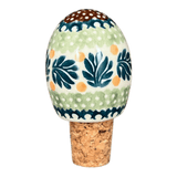 Wine Cork, Egg-Shaped, 2.75" in "Jungle Flora" by Manufaktura | K084T-DPZG