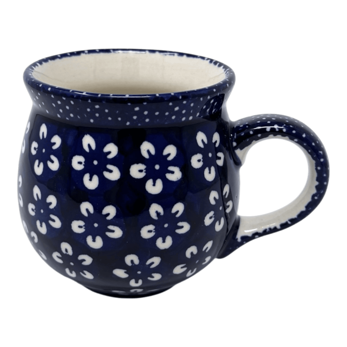 Mug, Belly Mug, 10 oz Medium in "Modern Blue" by Manufaktura | K090M-J8KO