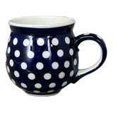 Mug, Belly Mug, 10 oz Medium in "Hello Dotty" by Manufaktura | K090T-9