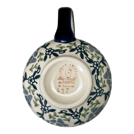 Mug, Belly Mug, 10 oz Medium in "Butterfly Blossoms" by Manufaktura | K090T-MM02