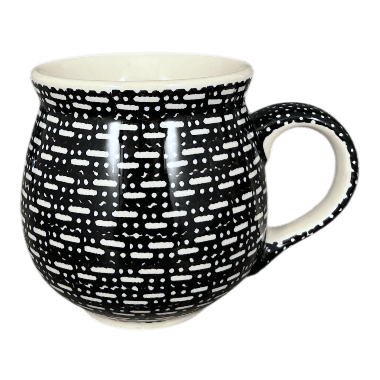 Mug, Belly Mug, 10oz Medium in "Metro" by Manufaktura | K090T-WCZM