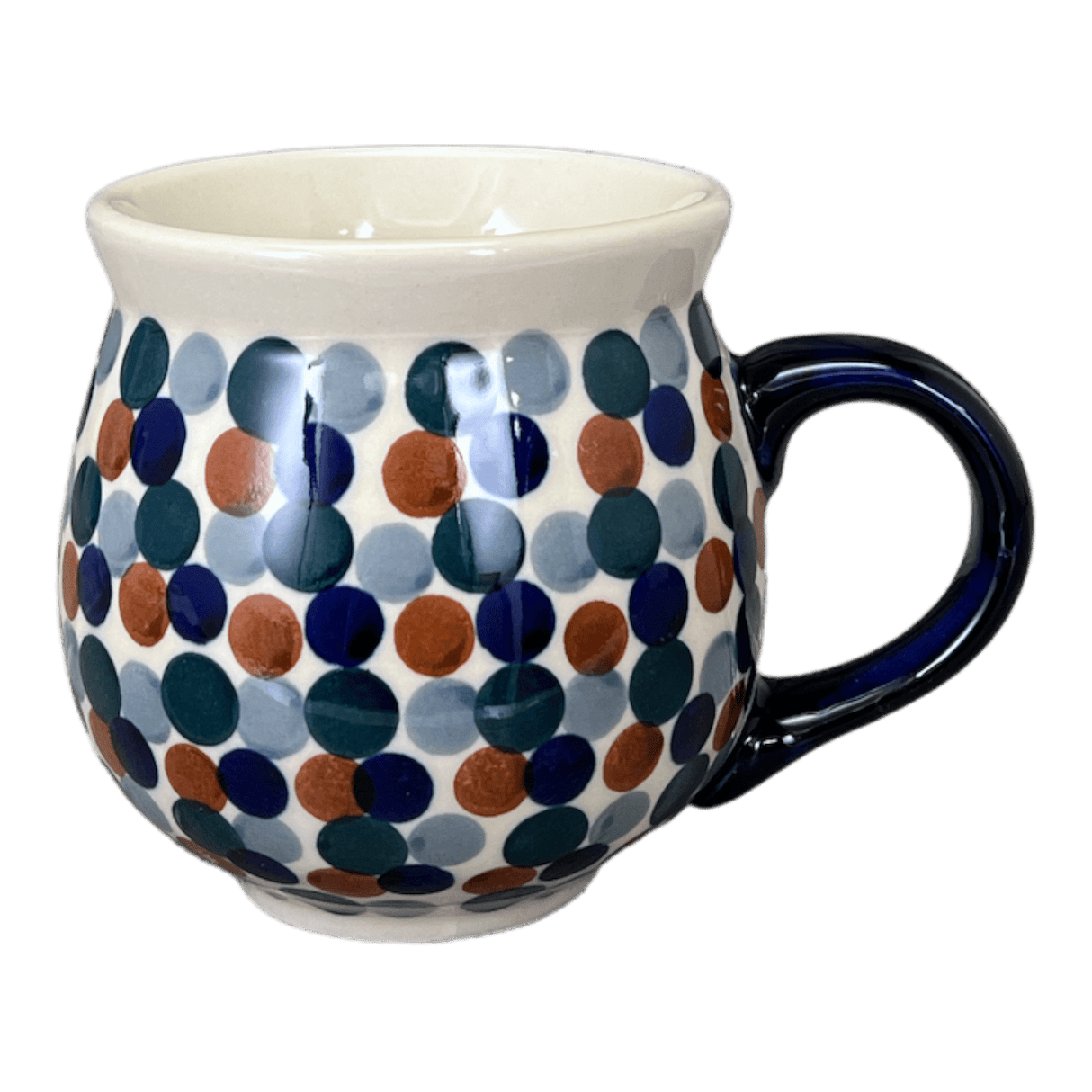 Mug, Belly Mug, 10oz Medium in "Fall Confetti" by Manufaktura | K090U-BM01