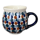 Mug, Belly Mug, 10oz Medium in "Fall Confetti" by Manufaktura | K090U-BM01