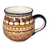 Mug, Belly Mug, 10oz Medium in "Desert Sunrise" by Manufaktura | K090U-KLJ