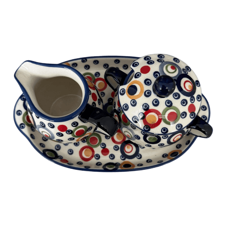 Cream & Sugar Set in "Bubble Machine" by Manufaktura | K091M-AS38