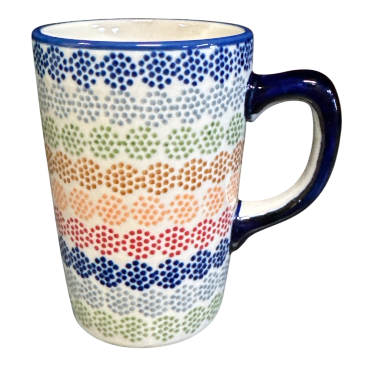Mug, Pluton Mug, 12 oz in "Speckled Rainbow" by Manufaktura | K096M-AS37