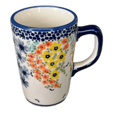 Mug, Pluton Mug, 12 oz in "Brilliant Garden" by Manufaktura | K096S-DPLW