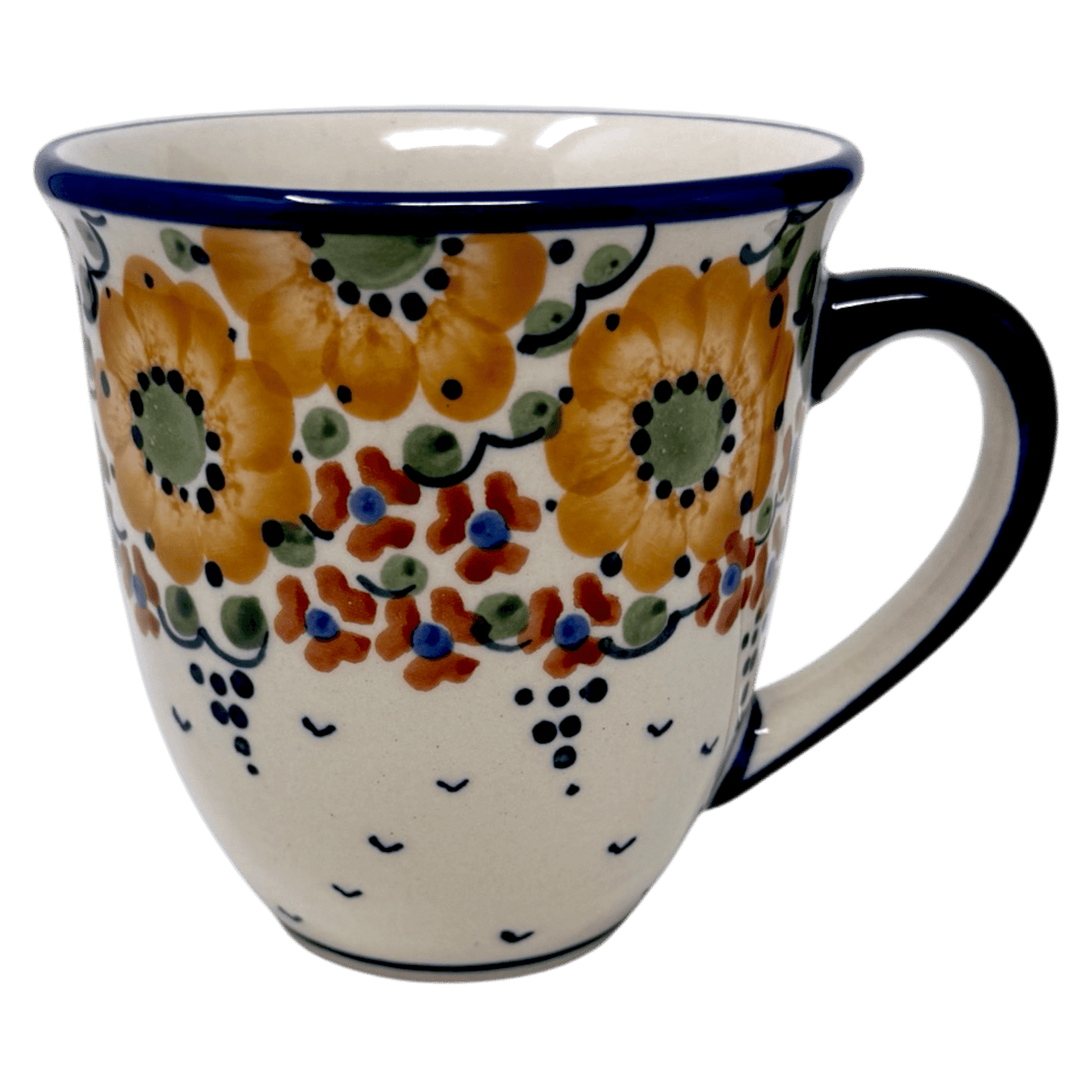 Mug, Mars Mug, 16 oz Large in "Autumn Harvest" by Manufaktura | K106S-LB