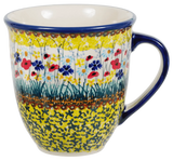 Mug, Mars Mug, 16 oz Large in "Sunlit Wildflowers" by Manufaktura | K106S-WK77