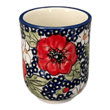 Drinkware, Wine Cup, 6 oz in "Poppies & Posies" by Manufaktura | K111S-IM02