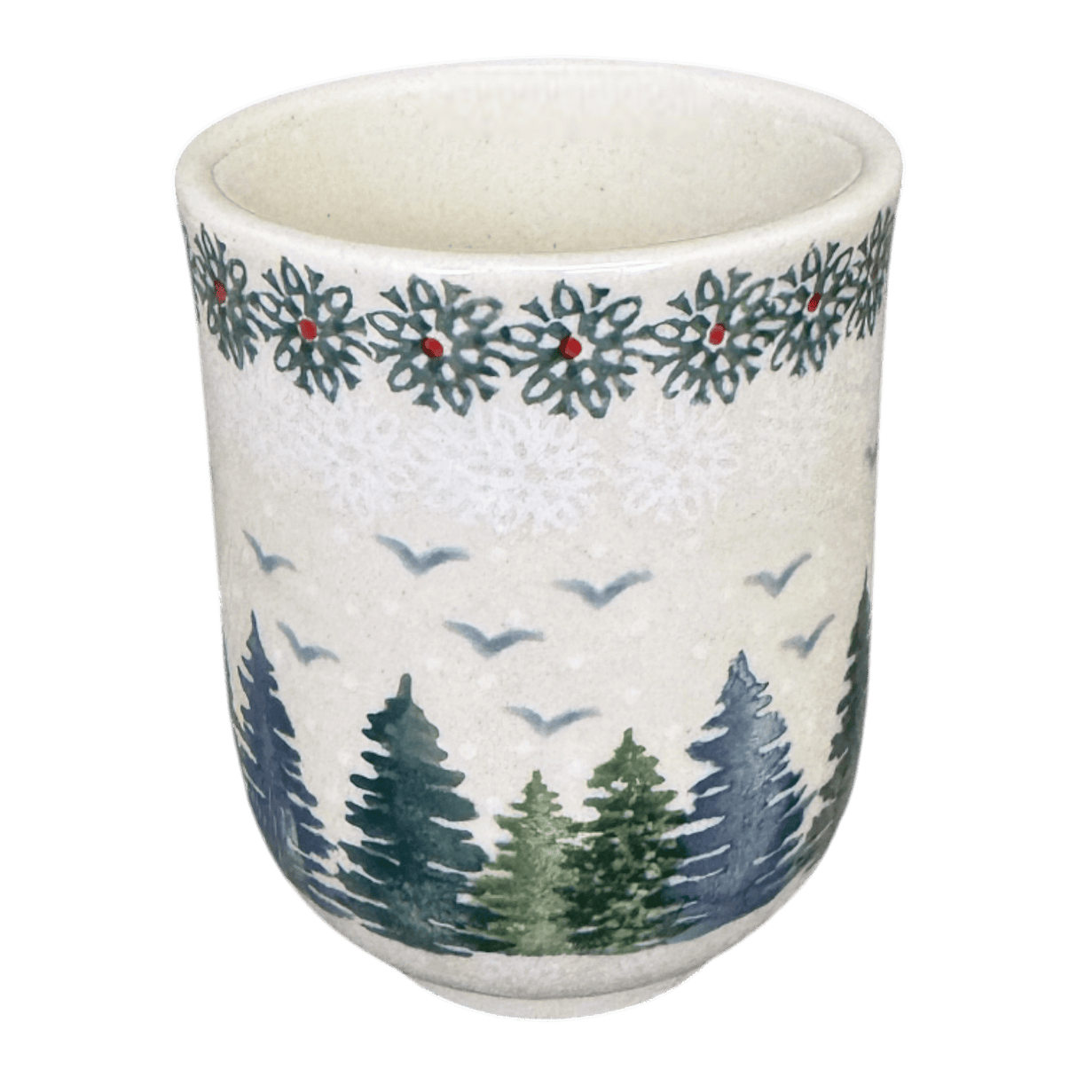 Drinkware, Wine Cup, 6 oz in "Pine Forest" by Manufaktura | K111S-PS29