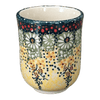 Polish Pottery 6 oz. Wine Cup (Sunshine Grotto) | K111S-WK52 at PolishPotteryOutlet.com