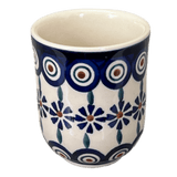 Drinkware, Wine Cup, 6 oz in "Floral Peacock" by Manufaktura | K111T-54KK