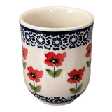 Drinkware, Wine Cup, 6 oz in "Poppy Garden" by Manufaktura | K111T-EJ01