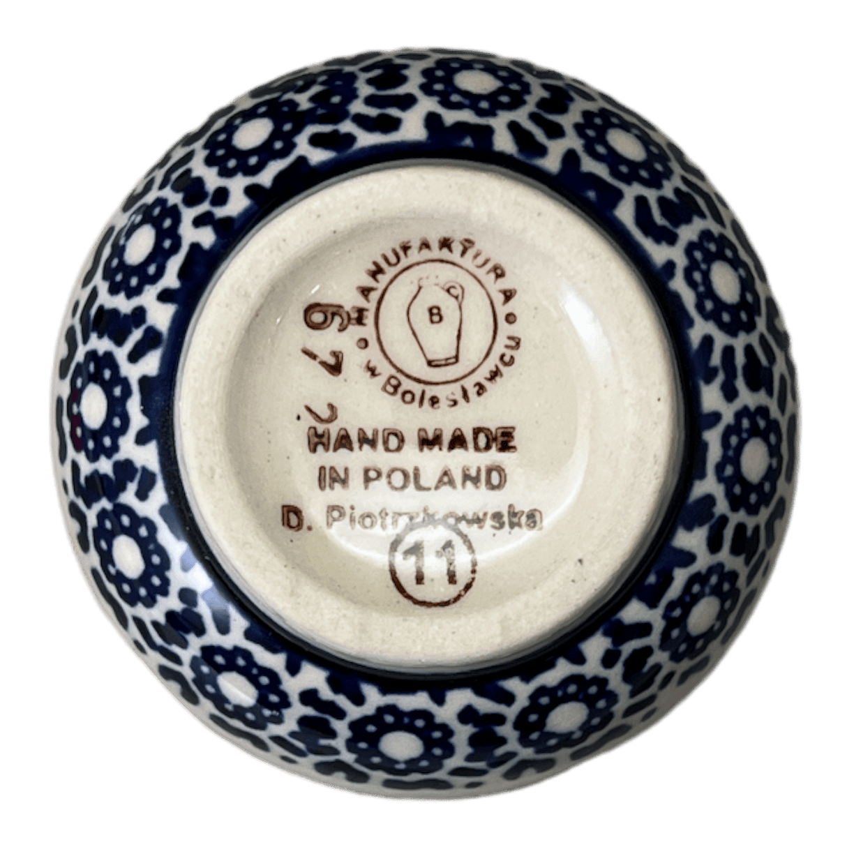 Drinkware, Wine Cup, 6 oz in "Poppy Garden" by Manufaktura | K111T-EJ01