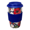 Polish Pottery Travel Mug (Poppies & Posies) | K115S-IM02 at PolishPotteryOutlet.com
