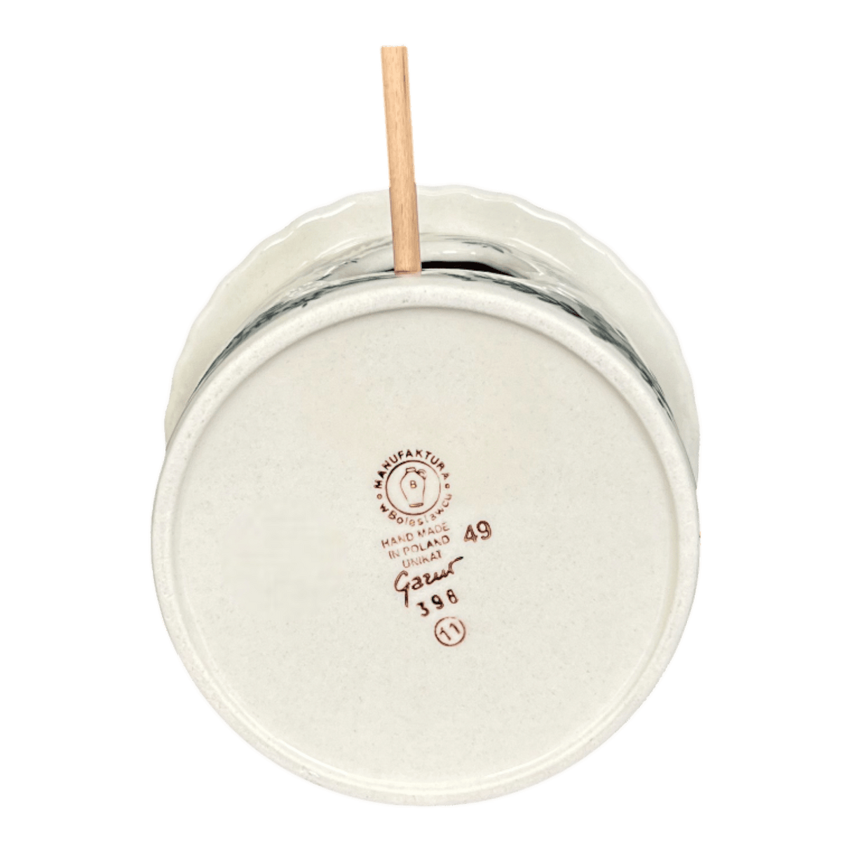 Bird House, 6.5" in "Scattered Ferns" by Manufaktura | K125S-GZ39