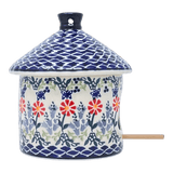 Bird House, 6.5" in "Butterfly Blossoms" by Manufaktura | K125T-MM02