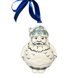 Ornament, Santa, 2.5" in "Pine Forest" by Manufaktura | K144S-PS29