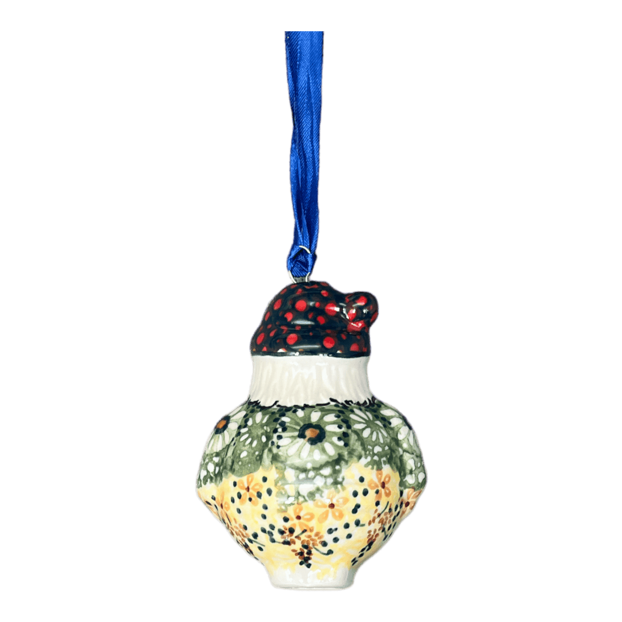 Ornament, Santa, 2.5" in "Sunshine Grotto" by Manufaktura | K144S-WK52