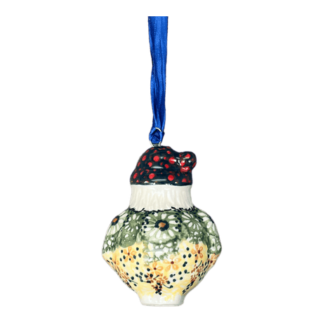 Ornament, Santa, 2.5" in "Sunshine Grotto" by Manufaktura | K144S-WK52