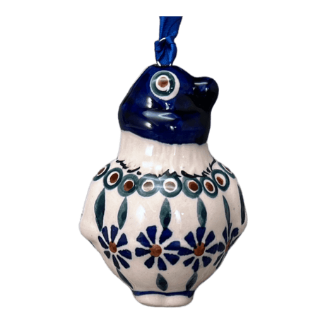 Ornament, Santa, 2.5" in "Floral Peacock" by Manufaktura | K144T-54KK