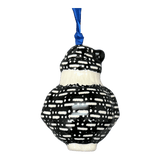 Ornament, Santa, 2.5" in "Metro" by Manufaktura | K144T-WCZM